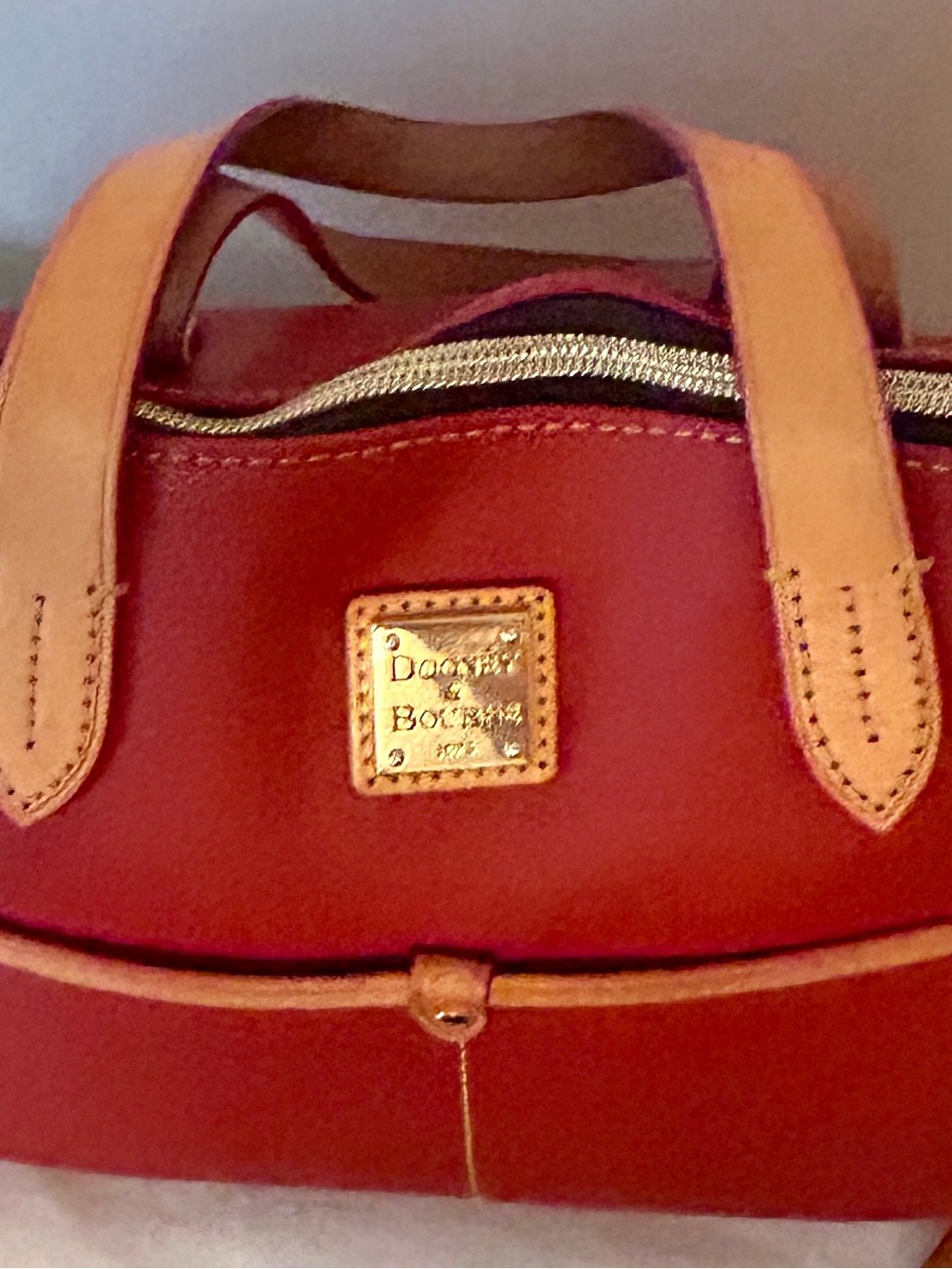 Dooney & Bourke Saffiano Small
Daniela | Rust.  Custom Made Purse Charm. - Picture 8 of 11